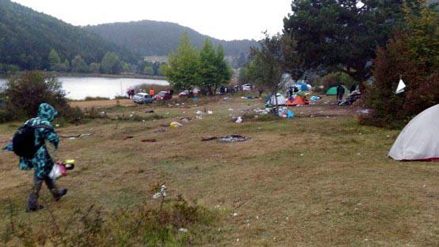Kampın işletme sorumlusu Turgay Kahraman ise 2-3 bin kişilik katılım beklenen kampa 8 bin kişinin katıldığını belirtti.