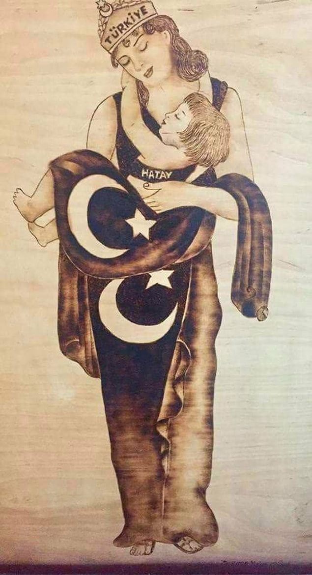 11. Hatay bir devlet iken Atatürk'ün vefatından sonra 1939 yılında Anavatan'a katılma kararı aldığında o günler böyle anlatılmış.