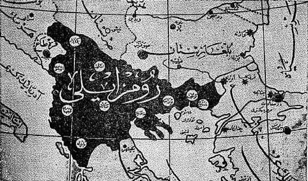 5. Osmanlı'nın Balkan Savaşları'nda kaybettiği topraklar, haritalarda uzunca bir süreliğine esir vatan olarak (siyah renkte) tasvir edildi.