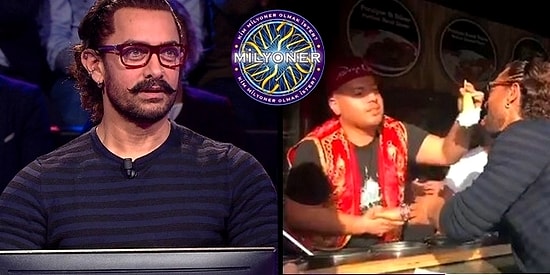Maraş Dondurmacısının Aklını Aldığı Aamir Khan Şimdi de Kim Milyoner Olmak İster'de