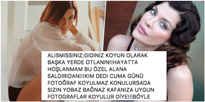 Deniz Akkaya Fotoğrafına Gelen Yorumlara Patladı: "Bağnazlar, Koyun Olarak Başka Yerde Otlanın!"