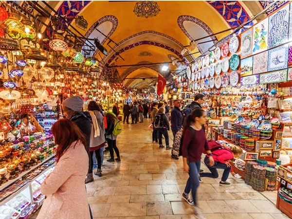 6. Гранд-базар, Стамбул, Турция