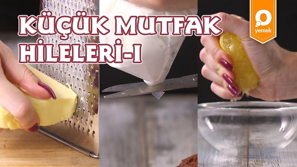 Mutfakta İşinizi Kolaylaştıracak Küçük Mutfak Hileleri Nelerdir?