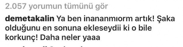 Hülya Avşar'ın bu sözlerine Demet Akalın da tepki gösterdi: