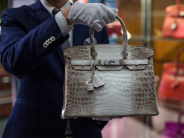 4. Бриллиантовая сумка Hermes Birkin