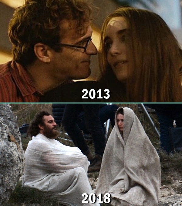 7. Joaquin Phoenix ve Rooney Mara