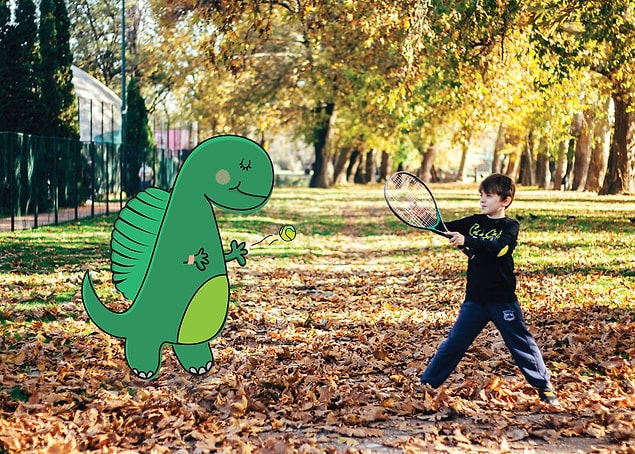 15. Ognen yüzmeyi ve tenis oynamayı seviyor. Dinozorlar hakkında dehşet bilgisi var. İleride paleontolojist olacak.