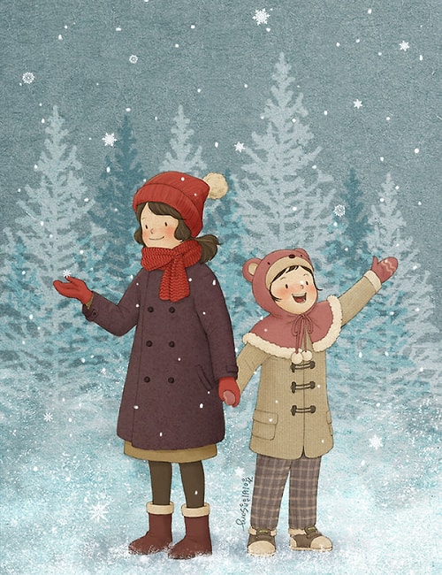 Kız Kardeşiyle Büyüyen Herkesin Anılarını Canlandırıp, Yüreğine Dokunacak İllüstrasyonlar 👭