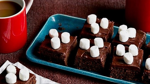 3. Брауни "Горячий шоколад"