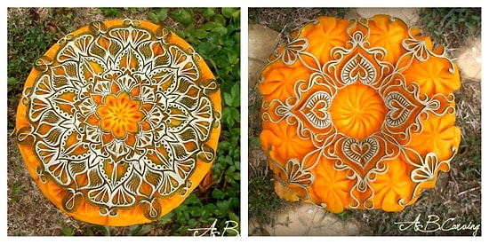 Нестрашный Хэллоуин: Художник вырезает удивительные фигуры из всеми любимой тыковки