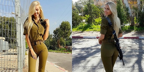 Модель Мария Мири Домарк является еще и самым сексуальным солдатом в мире!