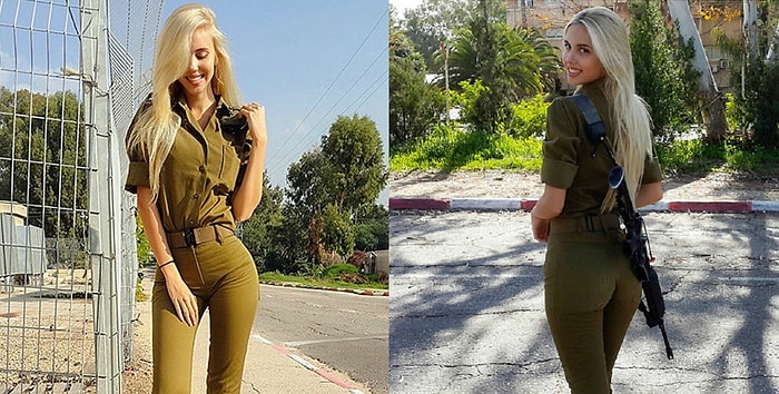 Модель Мария Мири Домарк является еще и самым сексуальным солдатом в мире!