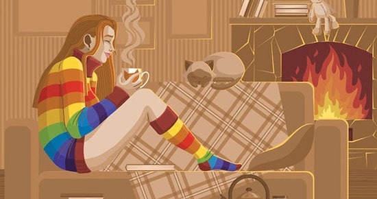 Если вы скажете «да!» на все 24 пункта, вы настоящий домосед!