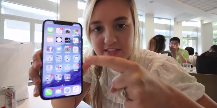 iPhone X Videosu Çeken YouTuber Kız Babasının İşinden Kovulmasına Neden Oldu!