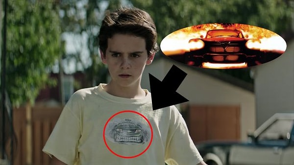 8. На рубашке, в которой ходил Эдди, изображен автомобиль из книги Стивена Кинга