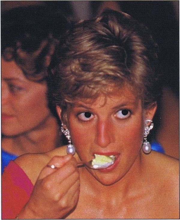 3. Гости Дианы не подозревали, что у нее была низкокалорийная версия их блюд