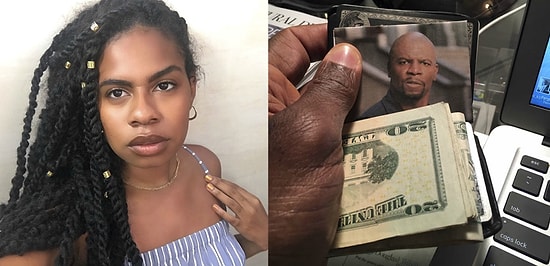 Терри Крюс позволил простой девушке использовать его фото для банковской карты, чтобы тратить меньше