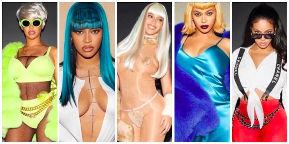 Beyoncé Efsanevi Rapçi Lil Kim'e Saygıda Kusur Etmedi ve Onu 5 Farklı Kostümle Canlandırdı!