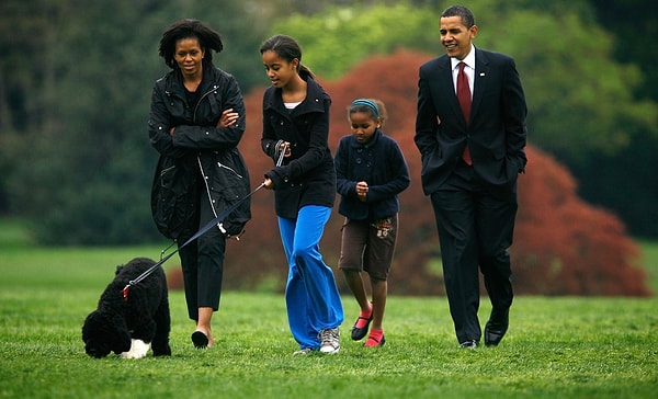 24. В президентской семье всегда есть питомец 🐕🐩🐈