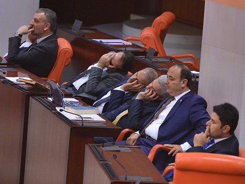 Kavgalara falan şu şekilde bakıyoruz hatta. Ya da uyuyanlara. 😂