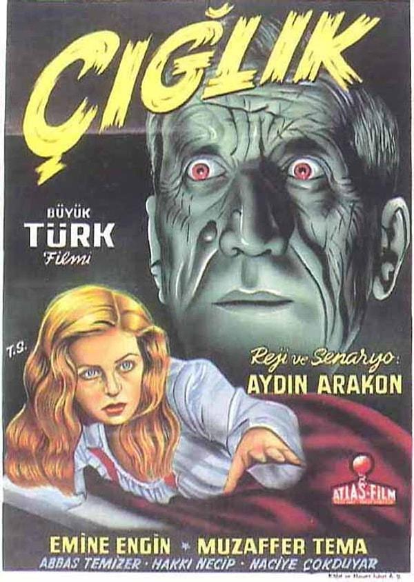 6. Yönetmenliğini ve senaristliğini Aydın Arakon’un yaptığı 1949 yapımı "Çığlık" filmi sinemamızın ilk korku filmidir.