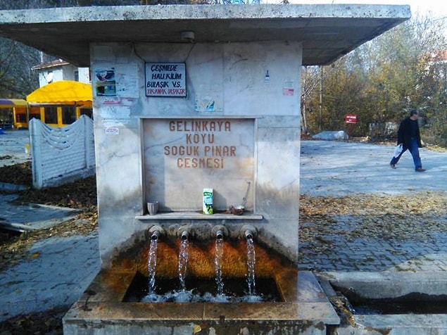 8. Dışarı çıktığında her yer kapalı olsa bile içme suyunu dert etmemek. (Her yerin kapalı olduğu saatler vardır ki bu dert edilir.)