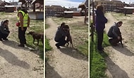 3 Koca Yılın Ardından İnsan Dostuyla Bir Araya Gelen Köpeğin Kalpleri Eriten Karşılaşma Anı
