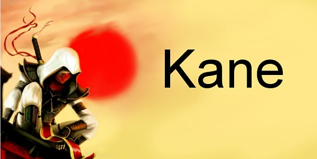 "Kane" olmalı!