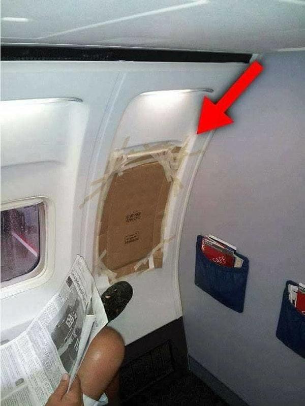 11. Uçağın bütün güvenliğini sağlamak için pencere sorununa bundan daha iyi bir çözüm olamazdı. ✈