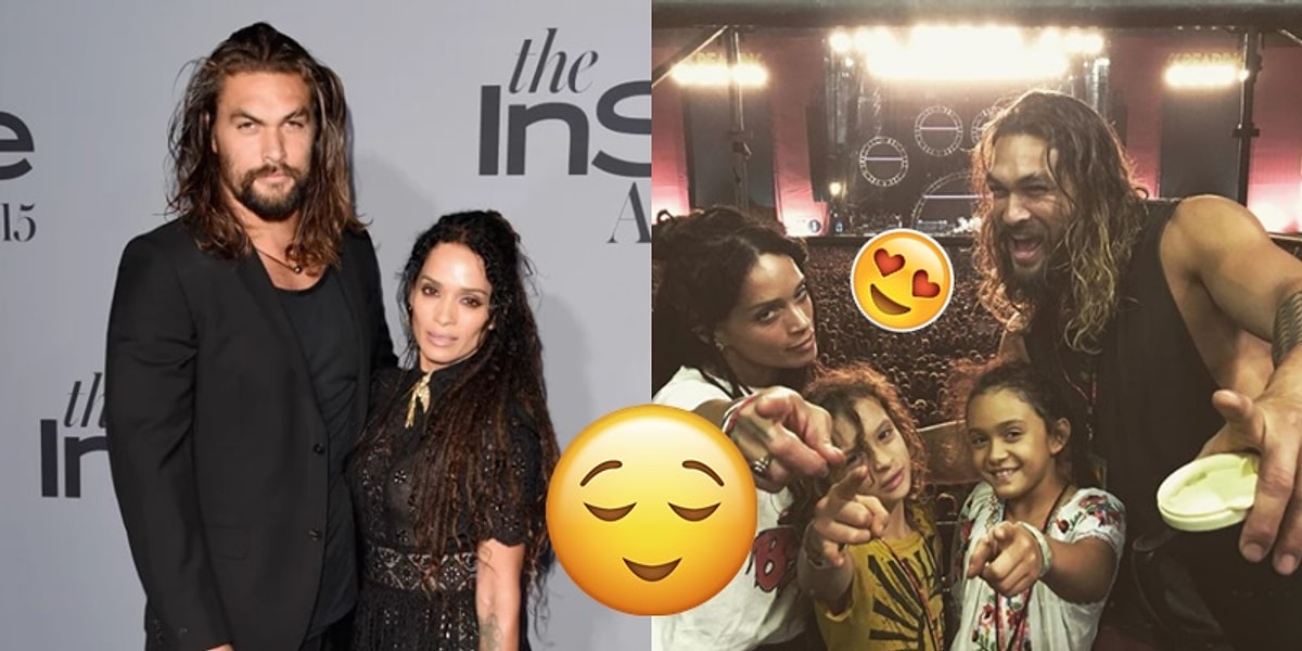 Yakisiklilik Abidesi Jason Momoa 8 Yasindan Beri Deli Gibi Asik Oldugu Lisa Bonet Ile Evlendi Onedio Com