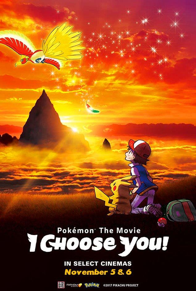 Gösterimde yeni bir Pokémon filmi var: Pokémon the Movie: I Choose You