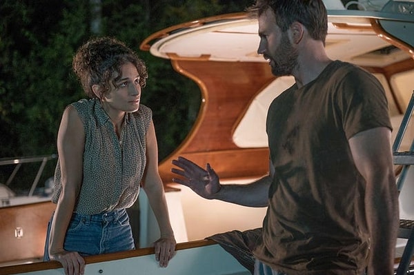 7. Крис Эванс и Дженни Слейт