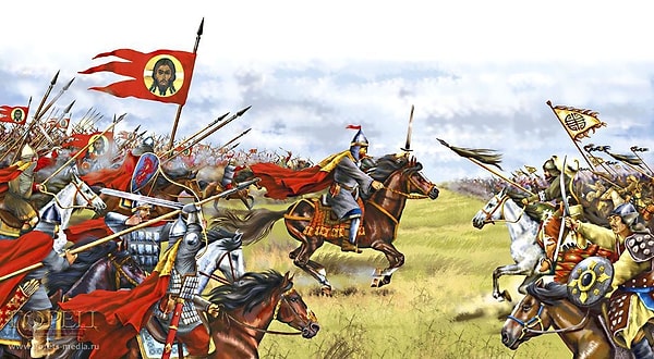 2. Куликовская битва состоялась в...