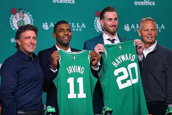 10. Kyrie Irving:  (Cleveland Cavaliers ➡ Boston Celtics)