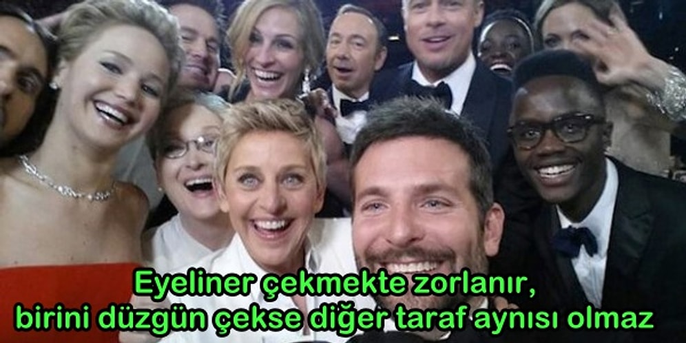Selfie Çekerken Bir Türlü Ön Kamerayı Tutturamayanların Yaşadığı 15 Durum