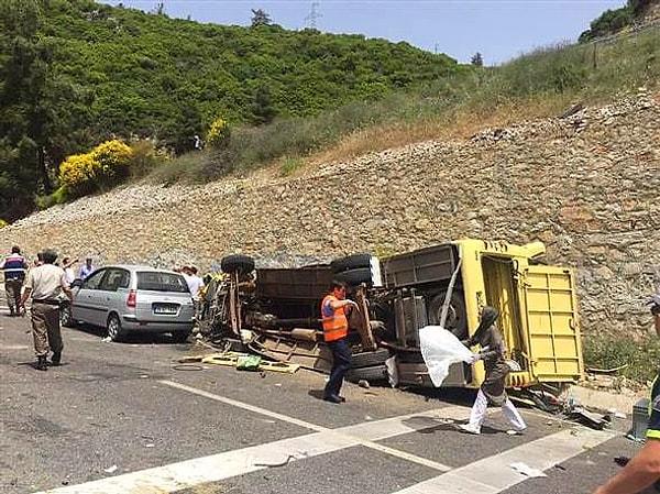 42. Marmaris'te Tur Otobüsü Devrildi: 24 Kişi Hayatını Kaybetti