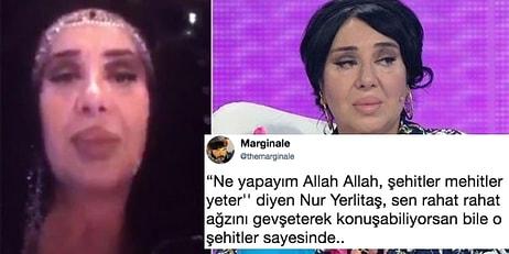 Instagram'daki Canlı Yayında "Ne Yapayım Allah Allah, Şehitler Mehitler Yeter!" Diyen Nur Yerlitaş'a Tepkiler Büyüyor!