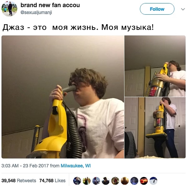 2. И используют в качестве микрофона и инструментов рандомные предметы