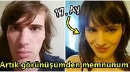 Cinsiyet Değiştirmek İçin Gördüğü 17 Aylık Hormon Tedavisi Boyunca, Değişimini Fotoğraflayan Transeksüel Kadın