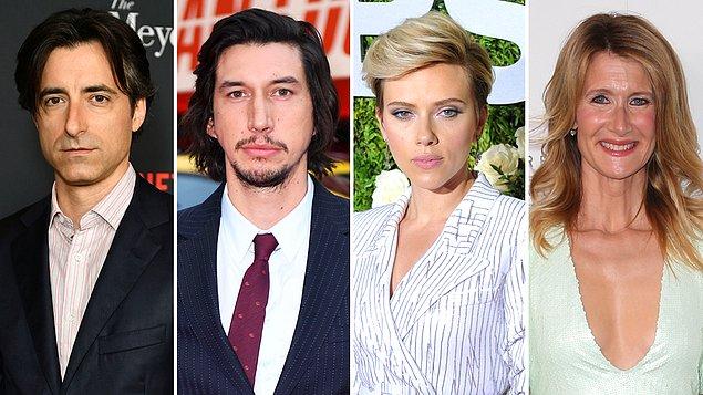 11. Frances Ha'nın yönetmeni Noah Baumbach’ın sıradaki filminin başrollerinde Adam Driver, Scarlett Johansson ve Laura Dern yer alacak.