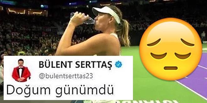 Maria Sharapova Maçını Önden İzledi Diye Tepki Gösteren Kullanıcıya Bülent Serttaş'ın Duygulandıran Cevabı