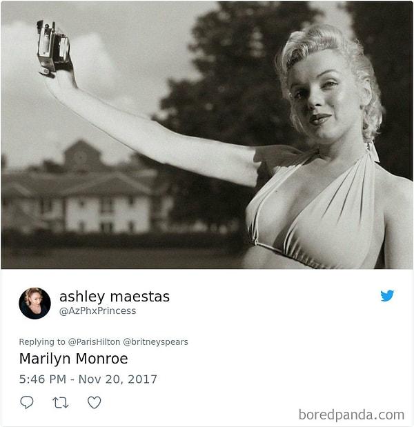 9. "Marilyn Monroe."