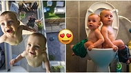 İmdat, Babamız Fotoğrafçı! Aile Albümündeki Fotoğraflarda Her Türlü Kılığa Giren Minnoş İkizler! 😍