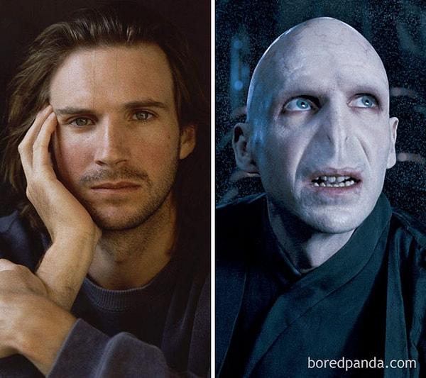 2. Ralph Fiennes - Lord Voldemort (Harry Potter Serisi)