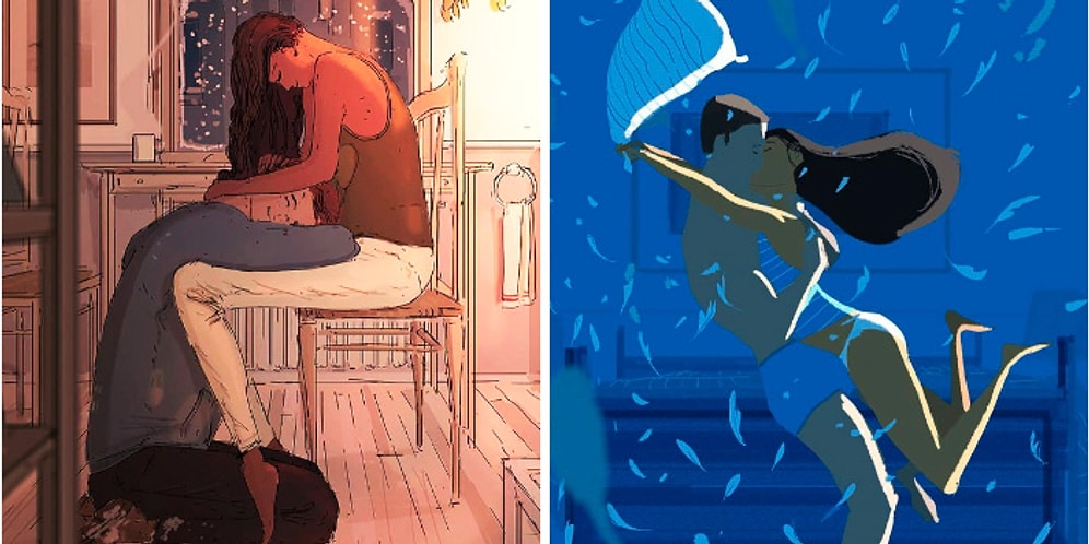 Иллюстрации мужа доказывают, что любовь - в мелочах!