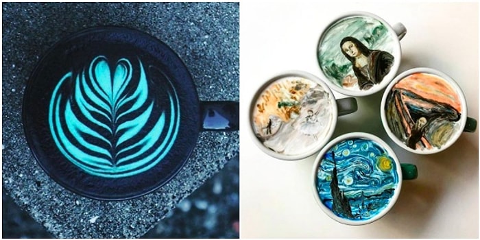 İçilebilir Sanat! Yetenekli Baristaların Sihirbaz Olduğuna Herkesi İkna Edecek Şaheser Kahveler! 🎨☕️