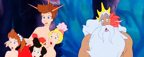 6. Сколько дочерей у царя Тритона, отца Ариэль?