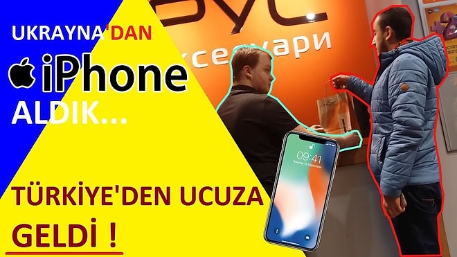 Ukrayna'dan Iphone Almak (TR den daha ucuz!)