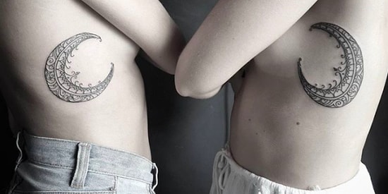 Kız Kardeşiyle Birlikte Dövme Yaptırmak İsteyenlere İlham Verecek 23 Çift Dövme