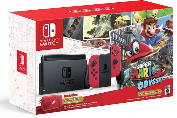 4. Все в восторге от новой консоли от Nintendo и играют в Mario